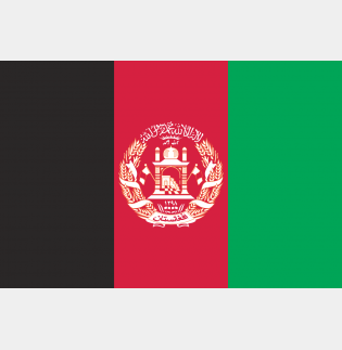 Afgánistán - vlajka