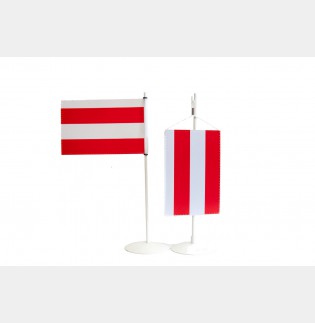 Brněnská vlajka v obou provedeních