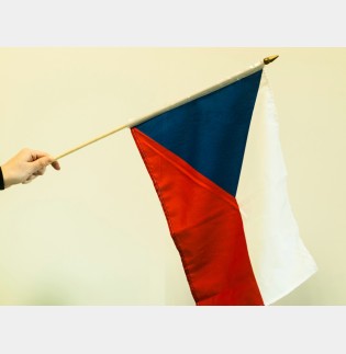 Česká vlaječka - mávací, velká