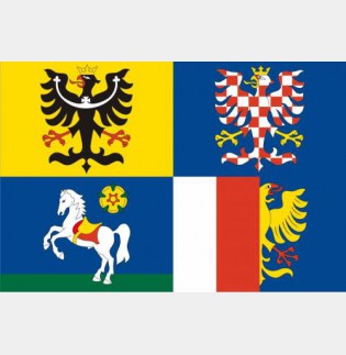Vlajka Moravskoslezský kraj