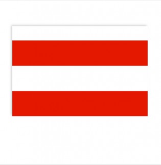 Samolepka vlajky Brna 