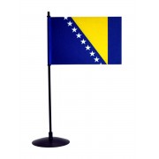 Stolní vlaječka Bosny a Hercegoviny na nasunutí
