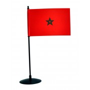 Stolní vlaječka Maroka na nasunutí