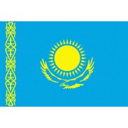 Kazachstán vlajka