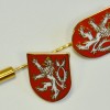 Odznak - malý státní znak s českým lvem